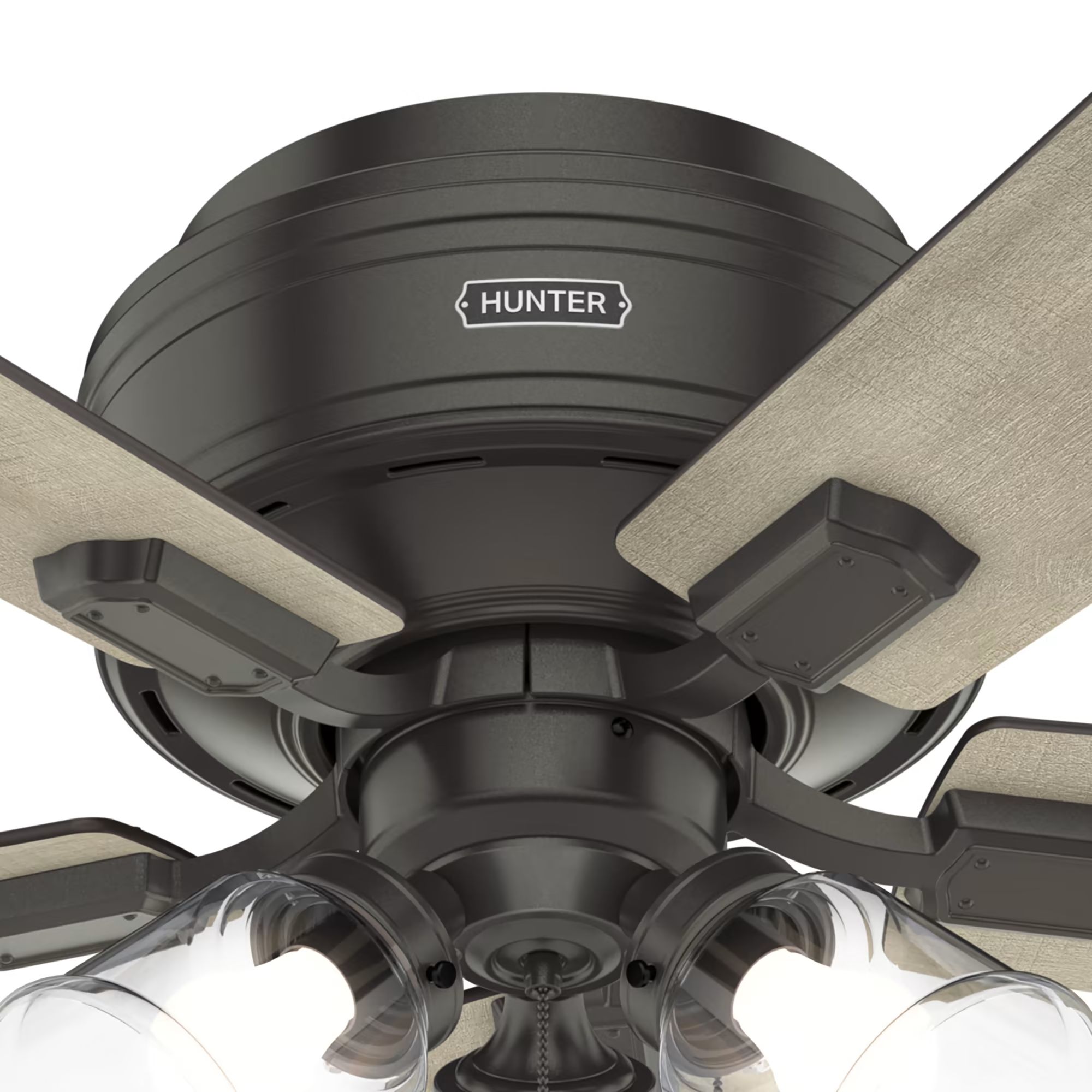Crestfield Low Profile 42-Inch Noble Bronze Indoor LED 5-Blade Ceiling Fan