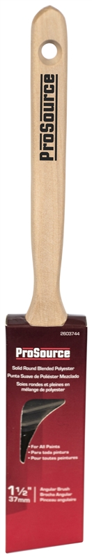 1-1/2-Inch Angular Sash Paint Brush With Wooden Handle And Poly Bristles