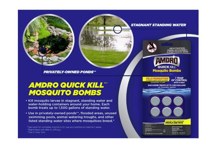 0.19-Ounce Quick Kill Mosquito Bomb, 6-Pack 3 0.19-Ounce Quick Kill Mosquito Bomb, 6-Pack