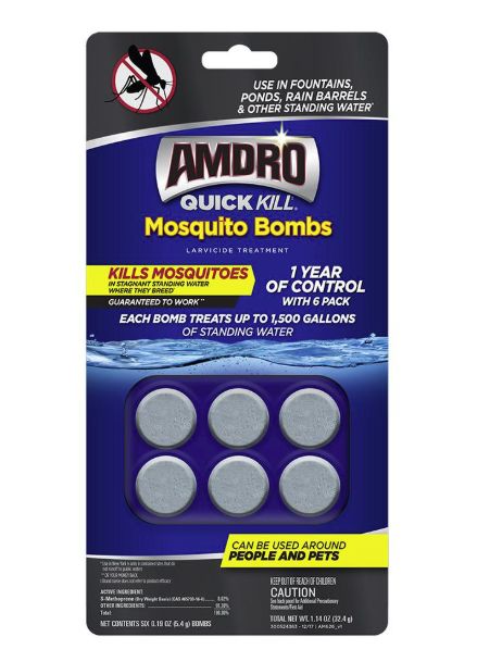 0.19-Ounce Quick Kill Mosquito Bomb, 6-Pack 4 0.19-Ounce Quick Kill Mosquito Bomb, 6-Pack