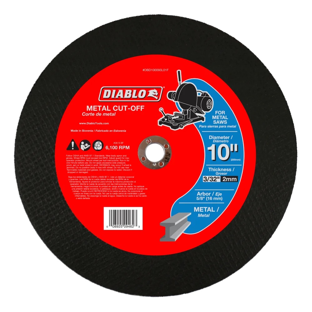 10-Inch Metal Cut Off Disc