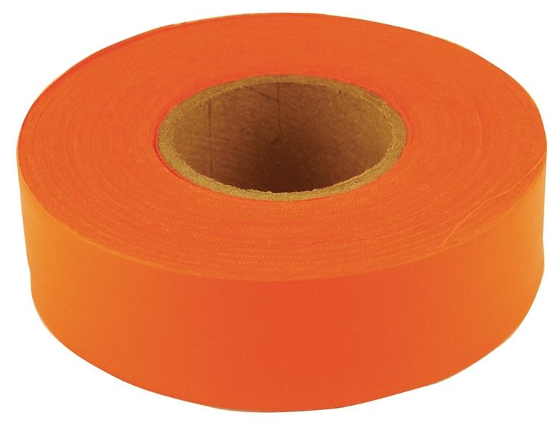 1-3/16-Inch X 300-Foot Orange Polyethylene Flagging Tape