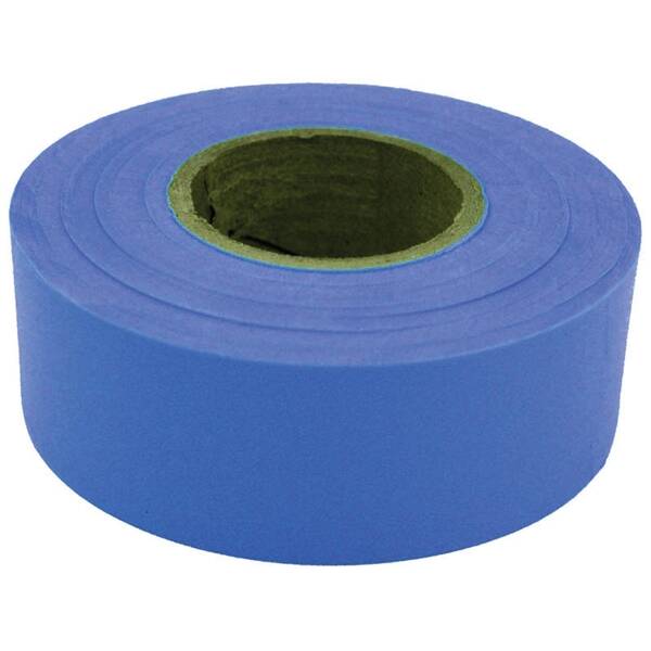 1-3/16-Inch X 300-Foot Blue Polyethylene Flagging Tape