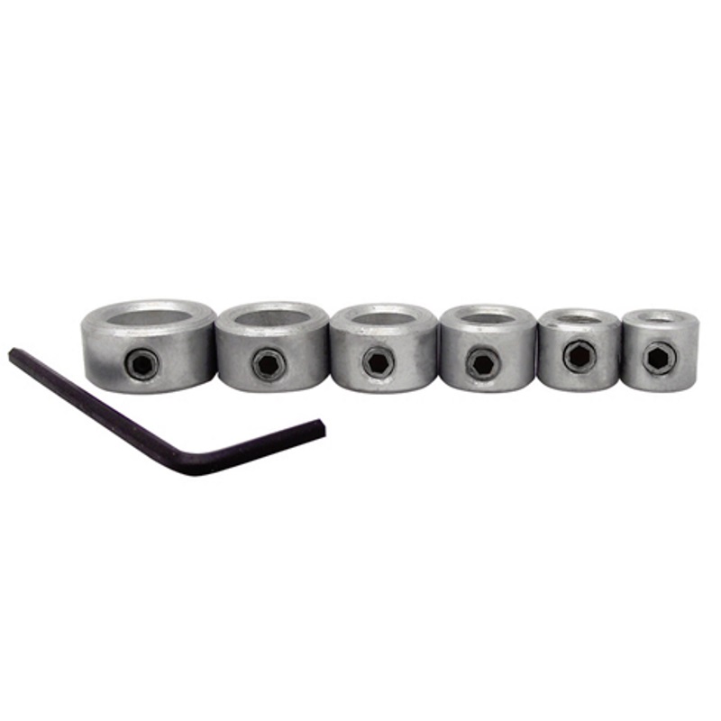 6 Piece Drill Bit Stop Set