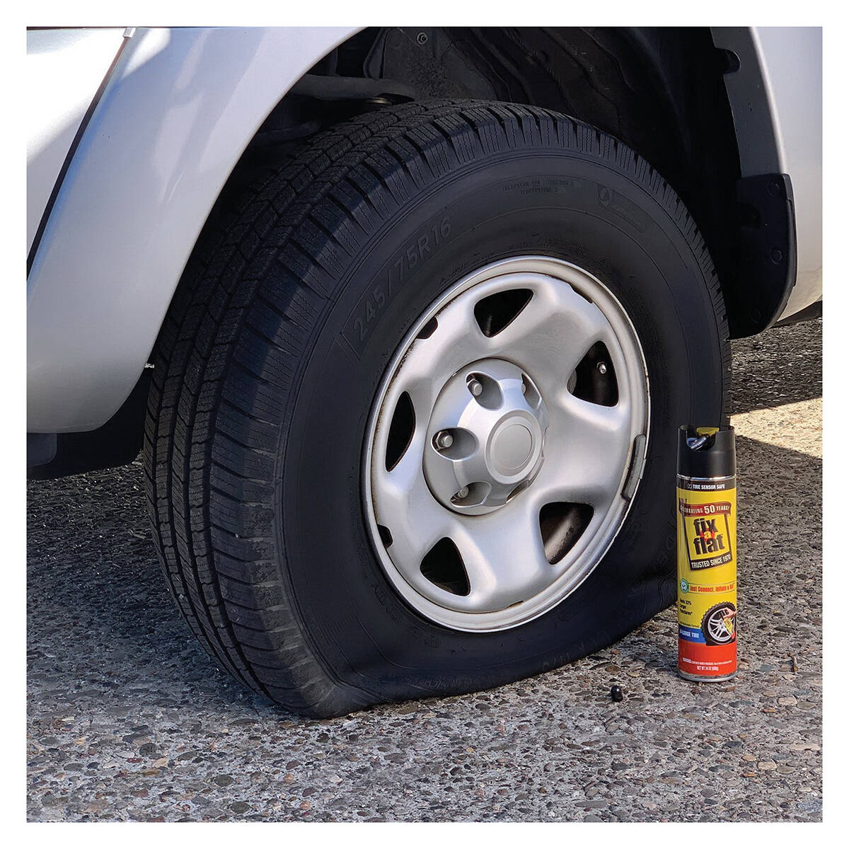 1-Piece Fix-A-Flat Tire Repair Inflator