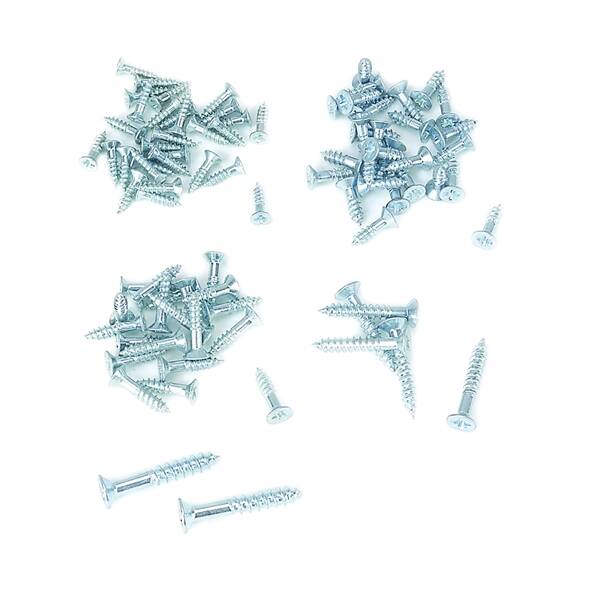 Wood Screw Set, 95-Piece
