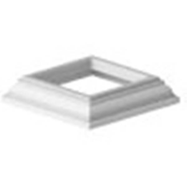 Heritage Base Trim, Vinyl, White, For Williamsburg, Traditional, Select, Posts
