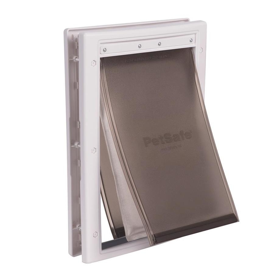 Medium White Extreme Weather Pet Door