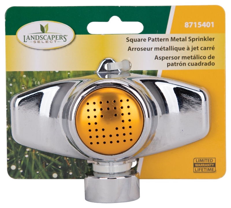 Square Pattern Metal Sprinkler 2 Square Pattern Metal Sprinkler