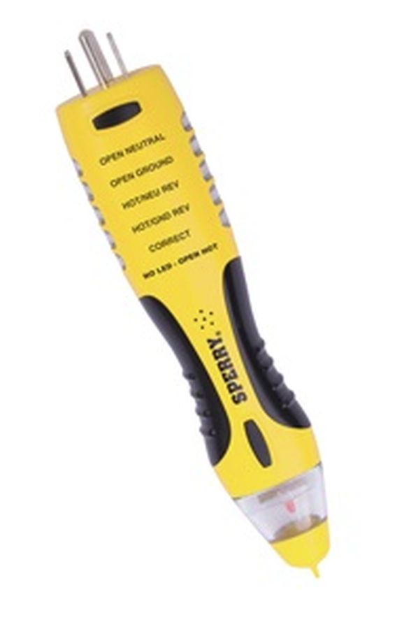 Dualcheck Non-Contact Voltage Tester And Gcfi Outlet Tester
