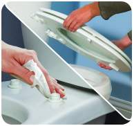 Round Cushioned Vinyl Soft Toilet Seat 10 Elongated Molded Wood Toilet Seat White