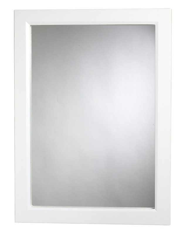 1-Door 2-Shelf White Plastic Medicine Cabinet