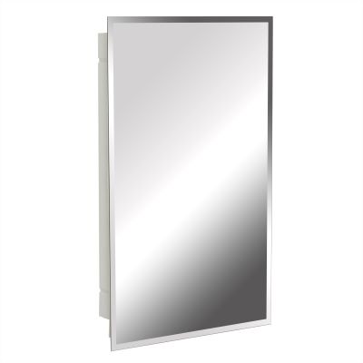 16 x 26-Inch Beveled Swing Door Medicine Cabinet